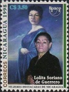 Lolita Soriano de Guerrero (b. 1922), writer.