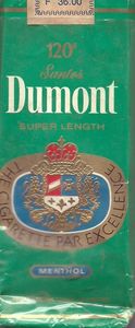 Cigarette Pack: Dumont Santos Menthol 120's (NetherlandsCol:NL-CT-0079 🚬