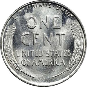 Moeda: 1 Cent (Lincoln) (Estados Unidos(B01a - Lincol cent) Col:US