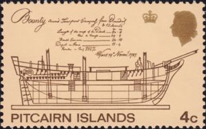 Cross-section Diagram of HMS Bounty