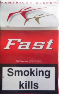 cigarette fast Cigarette Pack: Fast Red (United Kingdom of Great Britain & Northern  IrelandCol:GB-CT-0080 🚬