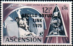Apollo-Soyuz Link - Overprint