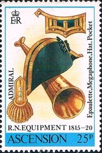 Admiral's Epaulet, Hat & Megaphone