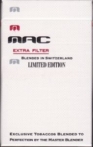 Cigarette Pack: Mac Extra Filter King Size (United Arab Emirates(Mac Extra  Filter King Size) Col:AE-CT-0037 🚬