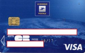 Bank Card Ocean La Poste France Col Fr Vi 0079 1