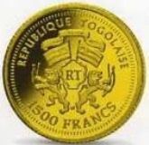 1,500 CFA Francs (Aphrodite)