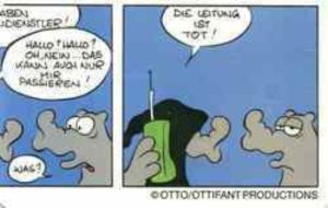 Ottifanten Comic Card Nr. 6 (Puzzle 2/2)