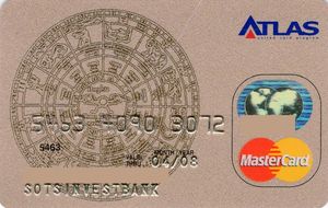 Bank Card: Atlas (Sotsinvestbank, RussiaCol:RU-MC-1180
