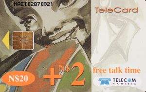 Karta telefoniczna: 12 Years of Independence of Namibia (Telecom ...