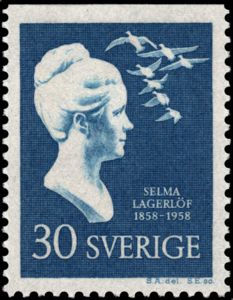 Selma Lagerlof (1859-1940) author and teacher