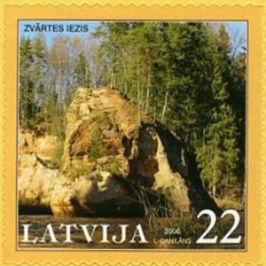 Zvārtes Rock, Gauja National Park