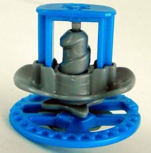 Meal Toy: Blue (Kinder Surprise, Worldwide(Kinder - Go Move - Spinning ...