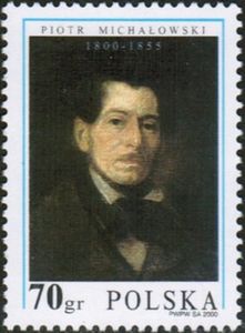 Self-portrait (1849), by Piotr Michalowski