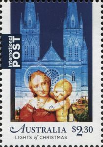Sello Small Cowper Madonna (Australia) (Christmas 2017) MiAU 4720,Sn
