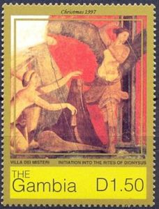 Initiation into the Rites of Dionysus, in Villa dei Misteri