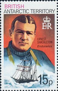 Stamp: Ernest Shackleton (1874-1922) (British Antarctic Territory (BAT ...