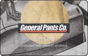 Gift Card: Iron (General Pants 