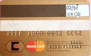 Mastercard Eurocard