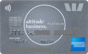 Bank Card American Express Platinum Altitude Business Westpac
