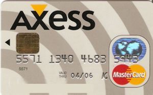 Bank Card Axess Akbank T A S Turkey Col Tr Mc 0035 1