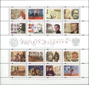 Polish Millennium - Mini Sheet of 16