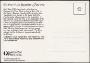 Fleet arriving at Teneriffe