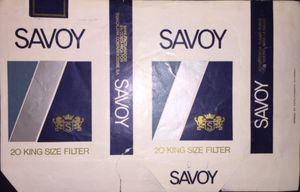 Cigarette Pack: Savoy (Costa RicaCol:CR-CT-0023 🚬