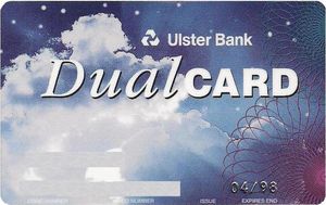 Bank Card Dualcard Ulster Bank Ireland Col Ie Gm 0019