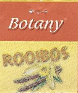 Tea Label: Rooibos (Botany, Türkiye (Turkey)Col:TL-TR-0058
