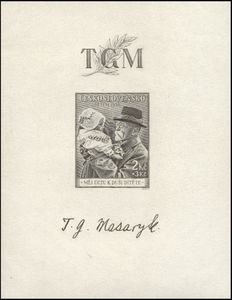 Tomáš Garrigue Masaryk (1850-1937), president