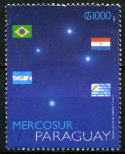 Flags and Southern Cross