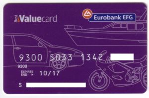 Bank Card Best Valuecard Eurobank Efg Efg Eurobank Ergasias S A
