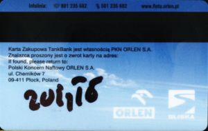 Orlen - Karta Zakupowa