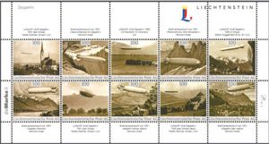 Zeppelins over Liechtenstein