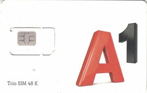 Phonecard A1 Trio SIM 48K Mobile Bulgaria Bulgaria A1 GSM SIM a1-bulgaria-linkedin