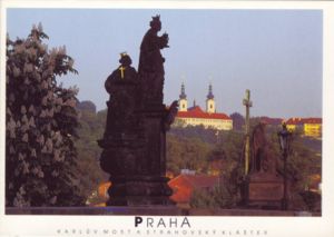 Praha. Karluv most a Strahovsky klaster