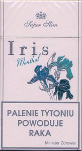 slim cigarettes poland Cigarette Pack: Iris Menthol/Super Slim (PolandCol:PL-CT-0211 🚬