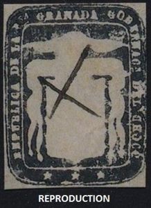 Arms on black background