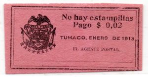 No stamps available label with Coat of Arms