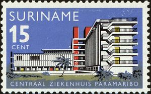 Opening of Central Hospital, Paramaribo
