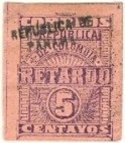 Late Fee Stamp Overprinted