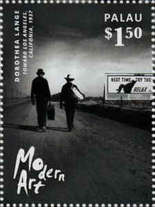 "Toward Los Angeles" (1937), by Dorothea Lange