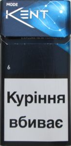 Cigarette Pack: Kent Mode 6 (UkraineCol:UA-CT-0642 🚬