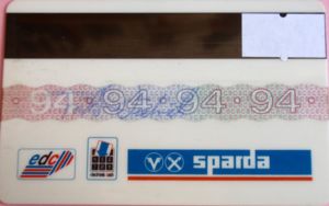 Bank Card Sparda Bank Berlin Ec94 Sparda Bank Berlin Eg