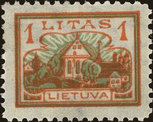 stamp-church-st-georg-kaunas-lithuania-the-first-of-the-new