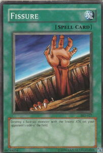 Game Card: Fissure (Yu-Gi-Oh(Starter Deck: Kaiba Evolution - Unlimited  Edition (SKE)) Col:YGO-SKEUE-027