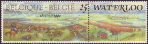 Battle of Waterloo + Label