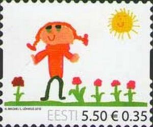 International Children's Day - Child and Flowers