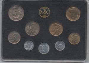 Various Korun (Mint Set 1991)