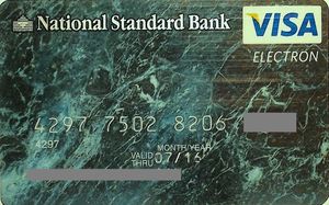 Bank Card: National Standard Bank (National Standard Bank, RussiaCol:RU ...